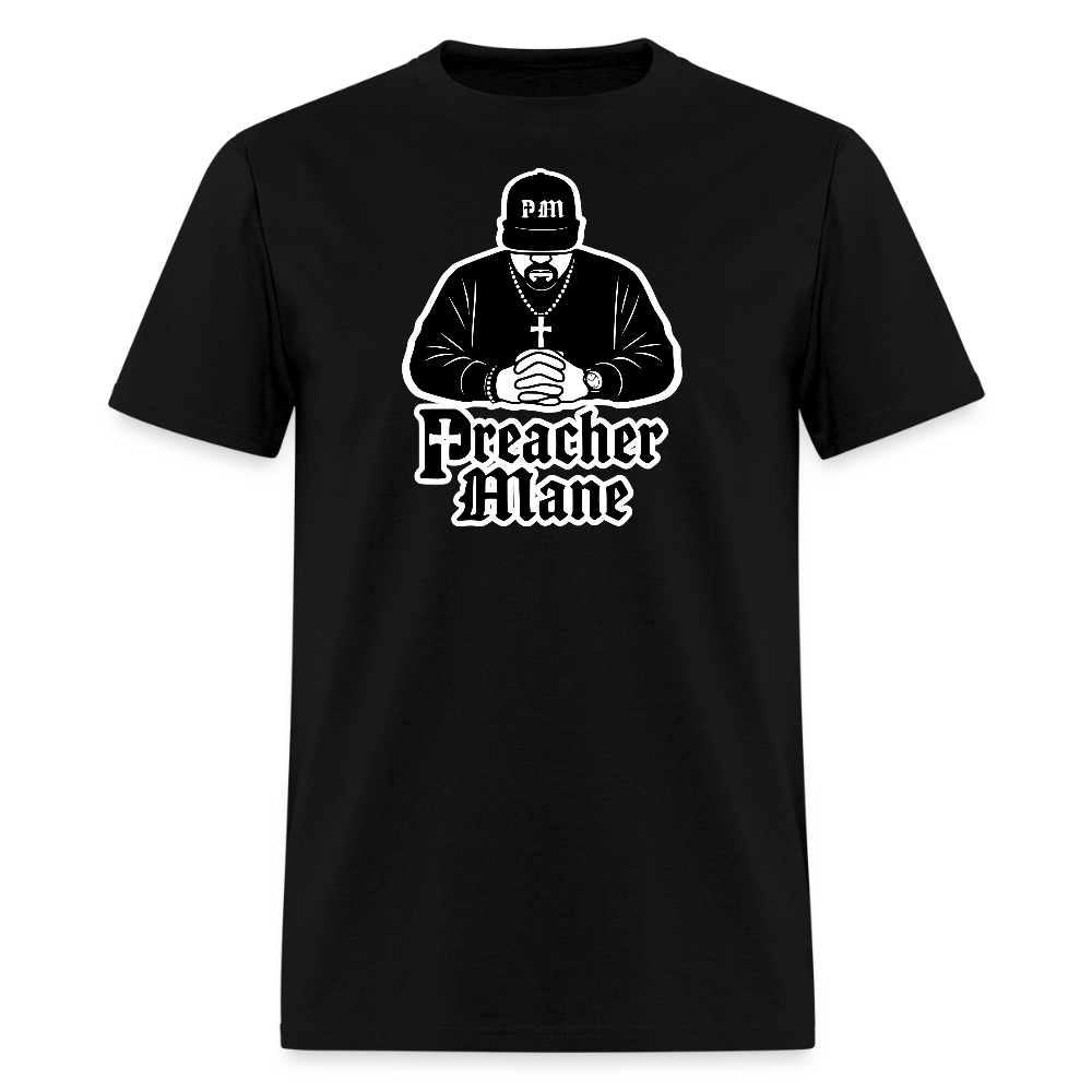Preacher Mane Classic T-Shirt - black