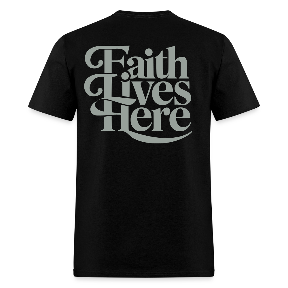 Faith Example Black Tee - black