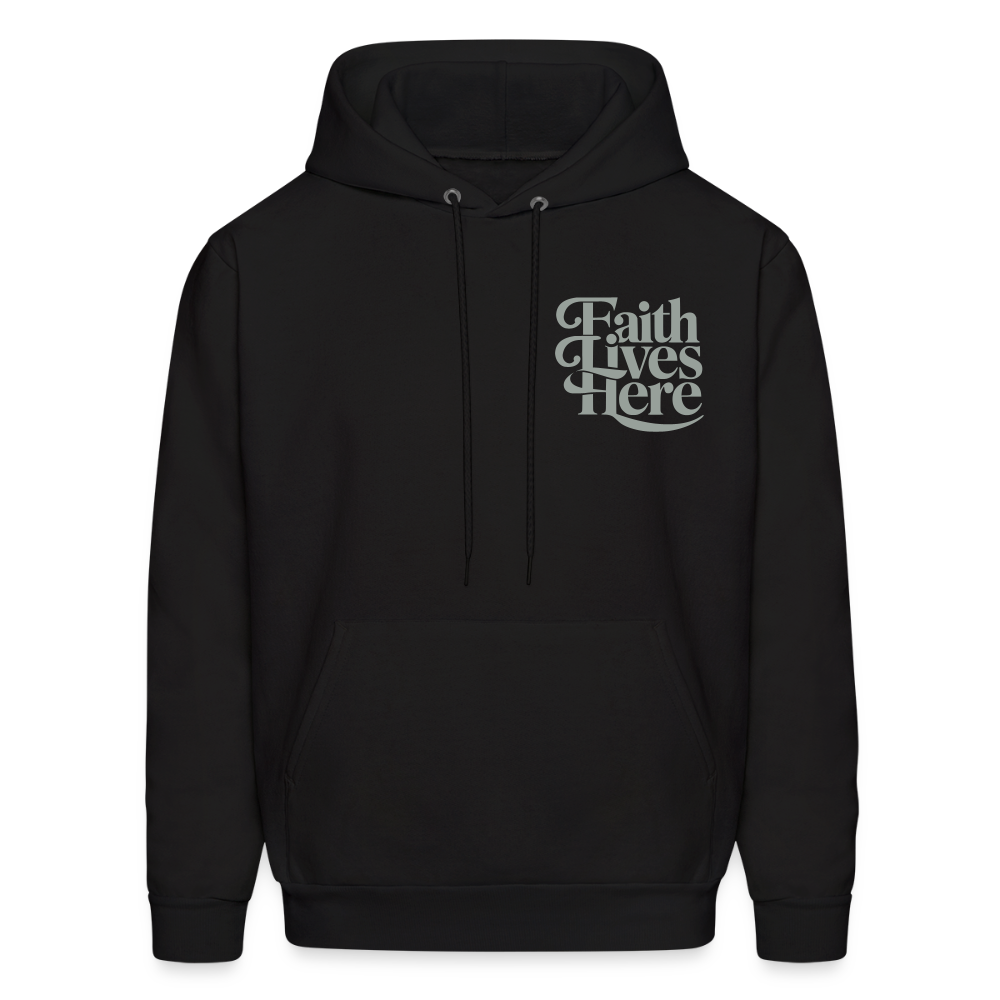 Faith Example Black Hoodie - black