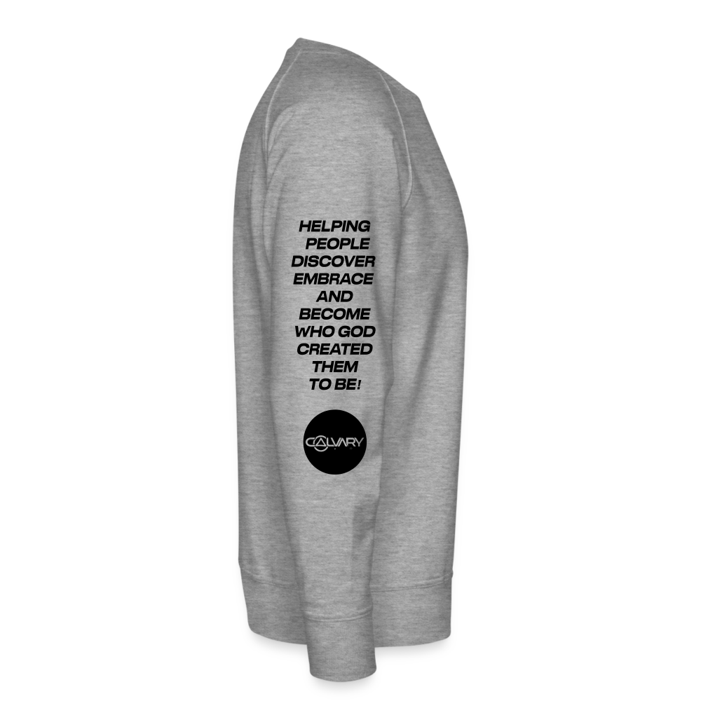Mission Crewneck Sweatshirts (Gray) - heather grey
