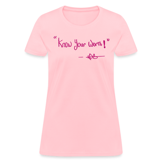 Know Your Worth (Passionate Plum) - pink