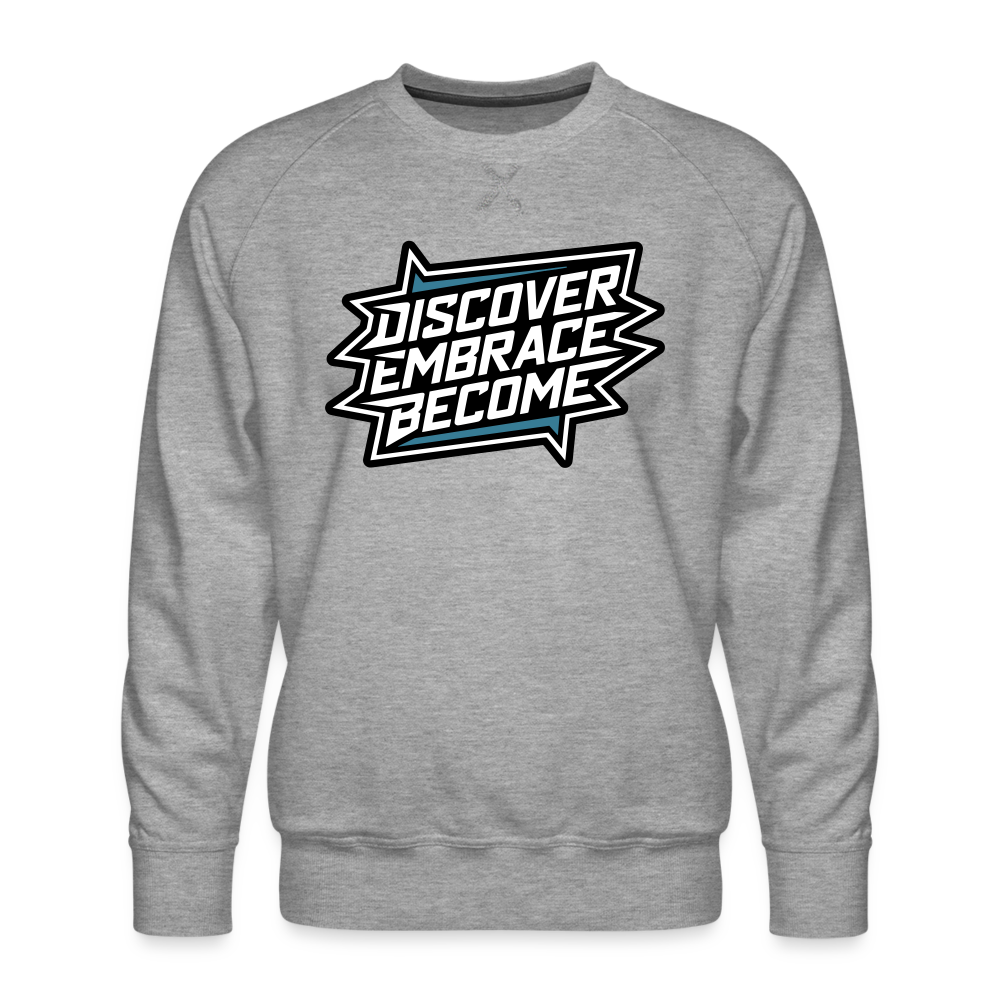 Mission Crewneck Sweatshirts (Gray) - heather grey