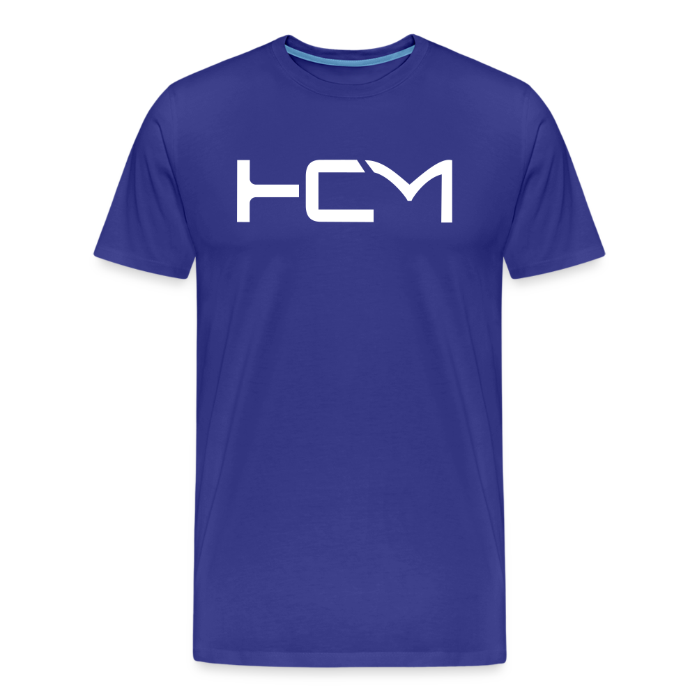 HCM White Letter - Premium T-Shirt - royal blue