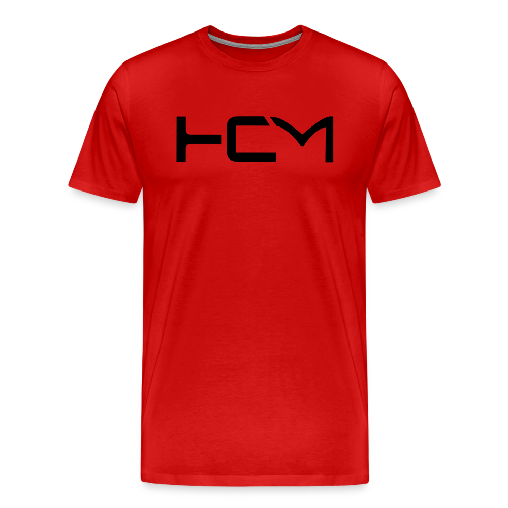 HCM Black Letter - Premium T-Shirt - red